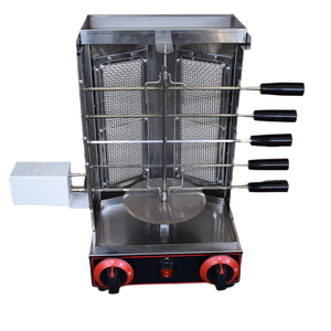 Máquina de Asar <span class=keywords><strong>Kebab</strong></span>, Doner, Gyro, Shawarma, Pollo y Carne, Eléctrica y a Gas, de Acero Inoxidable, Personalizable al por Mayor - Product Image 1