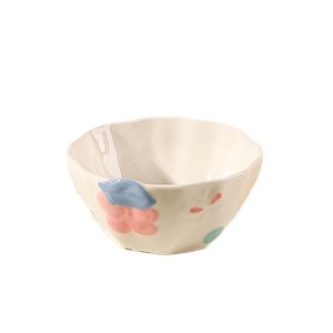 Juego de Vajilla de Cerámica Pintada <span class=keywords><strong>a</strong></span> Mano con Dibujos Animados, Platos y Cucharas Multiusos para Sopa, Fideos y Comidas Diarias - Product Image 5