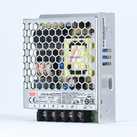 Meanwell-fuente de alimentación conmutada para equipos de comunicación Industrial, LRS-50-48, 48V, 1.1A, 50W, Mean well