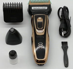 Kit de toilettage pour homme rechargeable Geemy GM595 de <span class=keywords><strong>bonne</strong></span> qualité, <span class=keywords><strong>tondeuse</strong></span> à cheveux sans fil 3 en 1 haut de gamme - Product Image 6
