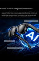 Lunettes Intelligentes GS4 MAX AI avec Caméra 4K, Étanchéité IP67, Traduction Instantanée IA, Transfert Wi-Fi, Lunettes de Soleil Connectées, Casque Portable Intelligent