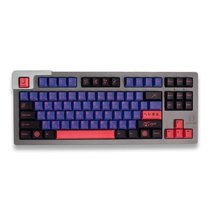 Teclas Ninja Keycap Cherry Profile PBT con Sublimación de Tinte, 129 Teclas para Teclados Mecánicos GH60 <span class=keywords><strong>GK61</strong></span> GK64 84 87 96 104 - Product Image 1