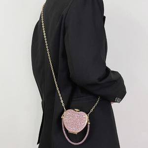Sac à bandoulière Peiquan en strass pour femme, nouvelle mode, <span class=keywords><strong>mini</strong></span> sac carré à bandoulière - Product Image 3
