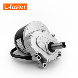 24V 350W 120Rpm 44Mm Langere As As Diameter 17Mm Lage Snelheid Wiel Stoel Borstel Dc Versnelling <span class=keywords><strong>Motor</strong></span> Met Elektrische Rem - Product Image 4
