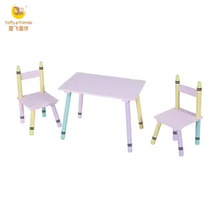 Toffy & Friends Furnitur Anak-anak, Furnitur Kayu Kursi Bermain Anak-anak