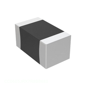 Condensador Cerámico Original de Montaje Superficial MLCC 0603 (1608 Métrico) 0.068 uF CC0603JRX7R8BB683 CAP CER 0.068UF 25V X7R 0603 - Product Image 1