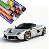 Película Protectora de Pintura PET PPF de Lujo con Cambio de Color, Anti-Rayones, Grosor de 6-8mil, para Envolver la Carrocería del Automóvil, 2 Años de Garantía, Precio de Fábrica