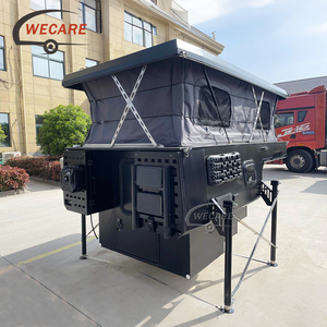 WECARE 4x4 Camper tout-terrain à glissière pour pick-up, avec châssis en aluminium, pour camping-car, overlanding et remorque de camping, équipé d'un système solaire - Product Image 5