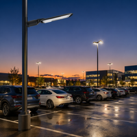 Luminaria LED para Alumbrado Público de 50w 100w 150w 200w 300w, Resistente al Agua IP65, para Exteriores, con 3 Años de Garantía
