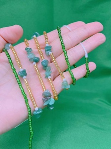 Gaby Nouvelles chaînes de corps et de taille africaines sexy en <span class=keywords><strong>perles</strong></span> de pierre naturelle et de verre sur fil de coton élastique, vente en gros - Product Image 6