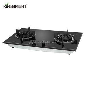 Kingbright série parabolique 86cm plaques de <span class=keywords><strong>cuisson</strong></span> en verre blanc cuisinière à gaz italienne 3 brûleurs plaques de <span class=keywords><strong>cuisson</strong></span> à gaz intégrées - Product Image 1
