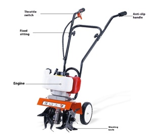 Motoculteur rotatif multifonction Tuoge et tondeuse à essence – Petits cultivateurs et motoculteurs pour vergers - Product Image 3