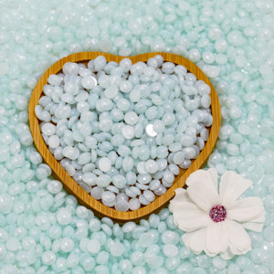 <span class=keywords><strong>Cire</strong></span> chaude synthétique en perles Angelina OEM en vrac, qualité supérieure, 1000g, sans colophane, bleu glacier, pour épilation des cheveux en salon de beauté et à domicile - Product Image 5