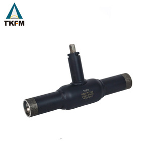 Venta volante de hierro fundido nodular de mango largo de petróleo y gas de la válvula de bola pn63 - Product Image 1