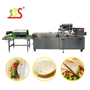 स्वचालित चीप्स खाए रोटी निर्माता मशीन पूरी तरह से स्वचालित Tortilla बनाने की मशीन