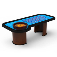 Roulette en bois de qualité supérieure à prix compétitif pour les jeux de hasard, fabriquée par YH Wholesale Factory