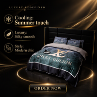 Ensemble de literie en polyester imprimé, 4 pièces, housse de couette, taie d'oreiller, literie florale avec lettres pour la chambre à coucher