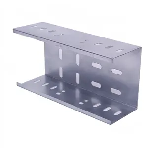 Factory Direct Hot Dip Galvanized SS316 Steel Outdoor Use Perforated Tray Type Cable Tray