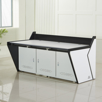 Fourniture transfrontalière Salle de contrôle personnalisable Poste de travail Bureau Métal Solide Durable Salle de surveillance Console Tables