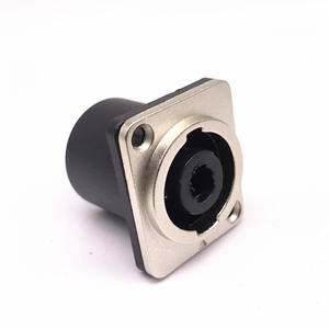 Mezclador de Audio de escenario profesional de 4 núcleos, enchufe hembra, Base cuadrada pequeña con conectores de Audio de Metal de contacto de cobre 10A - Product Image 5