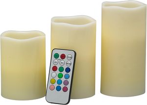 Bougies de pilier sans flamme <span class=keywords><strong>LED</strong></span> changeantes de couleur - Product Image 2