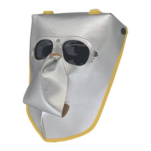 Trọng lượng nhẹ da bò Full-Face Mặt Nạ Hàn đặc biệt bảo vệ khuôn mặt lá chắn cho Arc & Argon hàn New Friend add-on sản phẩm - Product Image 1