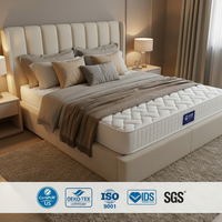 Matelas tout en mousse souple et respirant, confort anti-pression, conception sûre et non toxique, emballé en rouleau pour la maison, le dortoir, l'hôtel, vente en gros