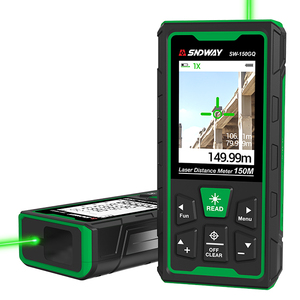 Medidor de Distancia Láser Sndway 4X SW-GQ IP68 USB 200m con Logotipo Personalizado, Herramienta de Medición de Dos Puntos, Telémetro Verde para Exteriores - Product Image 1