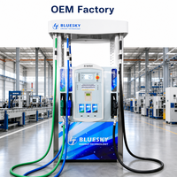Distributeur de carburant Bluesky Paraguay - Pompe à essence antidéflagrante ATEX 5-55L/min ±0,3% de précision CE FCC pour stations-service