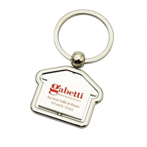 Custom Sublimation Metal Letter Keychain Wholesale Metal Smart <b>Key</b> Holder Name Tag <b>Key</b> <b>Chains</b> - Product Image 2