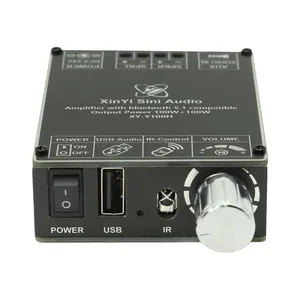 XY-Y100H HIFI-level 100W*2 stereo BT digital power <b>amplifier</b> module dual channel with remote control Y100H - Product Image 3