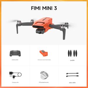 Chuyên Nghiệp FIMI Mini 3 RC <span class=keywords><strong>Drone</strong></span> Phiên Bản 250G 4K 60fps 3-Trục <span class=keywords><strong>Gimbal</strong></span> Máy Ảnh Chuyên Nghiệp Không Chổi Than 9Km Dài Khoảng Cách Bay Không Người Lái - Product Image 3