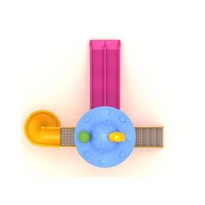 Durable 3.5x4m Children's <b>Outdoor</b> Play Set Creative Mushroom Roof Plastic <b>Equipment</b> Safe <b>Amusement</b> <b>Equipment</b> - Product Image 3