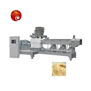 Nutritional Baby Rice Powder Food Making Machine Corn Flakes Breakfast Cereals Processing Line Twin Screw Extruder