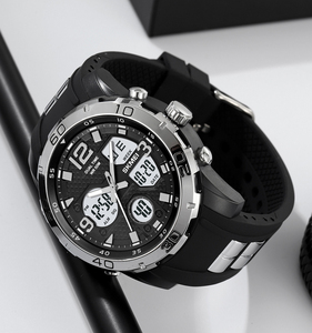 En stock, <span class=keywords><strong>montre</strong></span> pour homme, sport, analogique-numérique, nouveau design, soldes, <span class=keywords><strong>montre</strong></span>-bracelet pour homme, populaire - Product Image 3