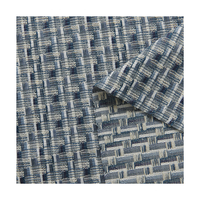 Rouleaux de tissu pour rideaux occultants rayés plissés sur mesure, tailles personnalisables, pour maison et cuisine
