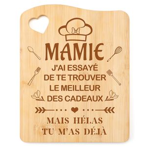 Planche à découper en bambou personnalisée, très vendue, cadeau pour <span class=keywords><strong>grand</strong></span>-mère, <span class=keywords><strong>fête</strong></span> <span class=keywords><strong>des</strong></span> grands-<span class=keywords><strong>mères</strong></span>, anniversaire, Noël pour <span class=keywords><strong>grand</strong></span>-mère - Product Image 1
