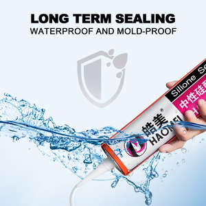 Scellant en <span class=keywords><strong>silicone</strong></span> imperméable anti-moisissure de qualité 300 ml pour aquarium en verre et utilisation en construction - Product Image 5
