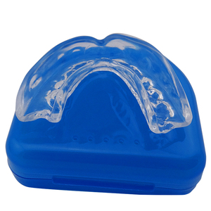 Protector bucal de silicona antironquidos personalizado Dispositivos antironquidos de seguridad de goma EVA Protector bucal antimolienda para apretar los dientes - Product Image 2
