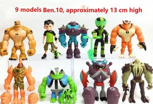 Set di 9 <span class=keywords><strong>Action</strong></span> <span class=keywords><strong>Figure</strong></span> di Supereroi Personalizzate, Scatola Misteriosa con Mostri Alieni, Modellini di Personaggi dei Cartoni Animati Classici per Bambini - Product Image 3