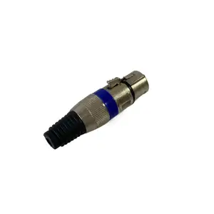 Factory Supply Audio Video Male Female 3 Pins Xlr Speaker Plug Xlr Conector For Audio Microphone