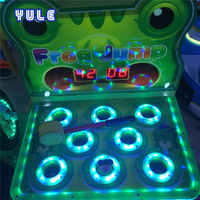 Machine de jeu d'arcade à monnayeur Whack a Frog pour enfants, avec système de récompense
