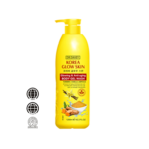 戴维博士美白沐浴露私人标签姜黄VC辉光皮肤姜黄身体凝胶洗 - Product Image 5