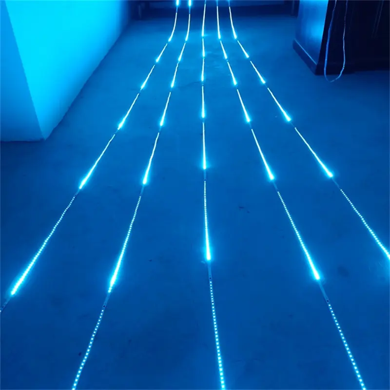 Chasing Light Running Water Flowing Light LED Stripe DC24V WS2811 Horse Race LED Strip 120leds/m PVC Shanghai Luces 80 24V 50000