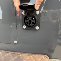 Topsense Neues Design Mini Elektro-Radlader Hoflader E-Power Radlader 600kg Tragfähigkeit