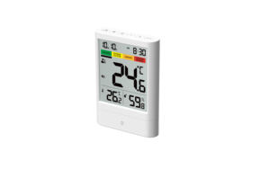 Binnen Digitaal Weerstation Met Grote Lcd-Display Temperatuur Vochtigheid <span class=keywords><strong>Meter</strong></span> <span class=keywords><strong>Meter</strong></span> En Slimme Somatosensorische Alarm - Product Image 4