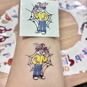 <span class=keywords><strong>Tatuajes</strong></span> Temporales Impermeables <span class=keywords><strong>para</strong></span> Niños, Diseño a Todo Color <span class=keywords><strong>para</strong></span> Fiestas de <span class=keywords><strong>Cumpleaños</strong></span> - Product Image 5