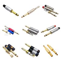 Adaptateur Jack Mono 3,5 mm, Connecteurs Plaqués Or, Fiches Mono 3,5 mm, Connecteur Jack Audio 3,5 mm, Jack Audio Mono 3,5 mm