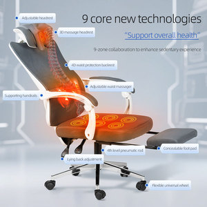 Ergonomischer Stuhl abstand Home Office beheizter <span class=keywords><strong>Massage</strong></span> stuhl mit menschlicher Berührung für Schreibtisch arbeiter für Körper anwendungen - Product Image 3