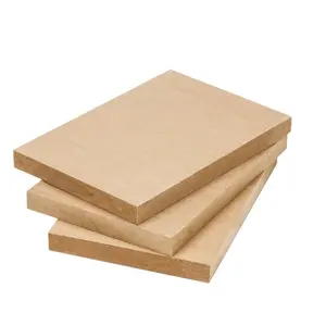 Kapok Panel Melamine Fibreboard dan Moisture-Proof Fitur Gloss Tinggi Papan Mdf